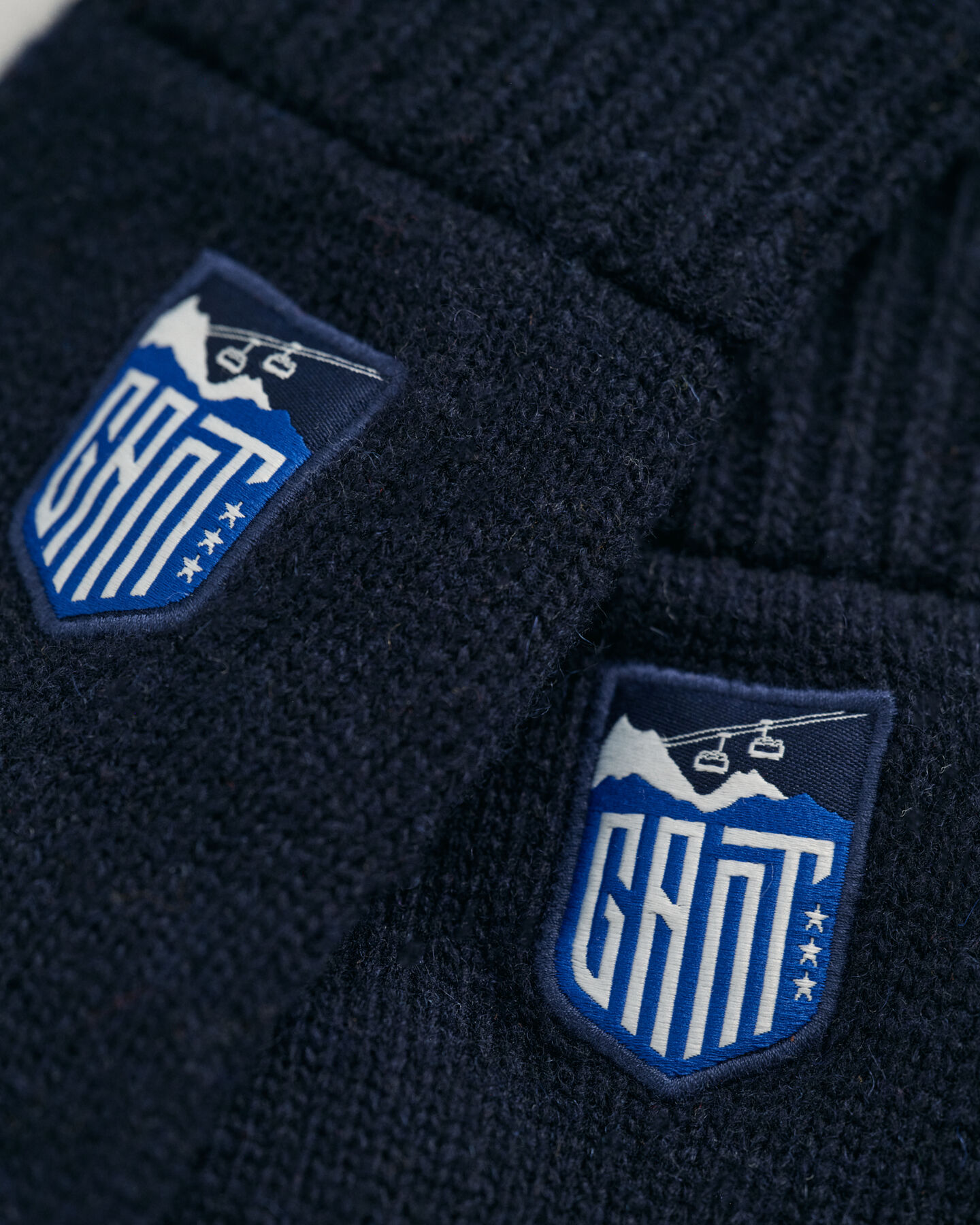 Gants en maille Alpine Badge Teens