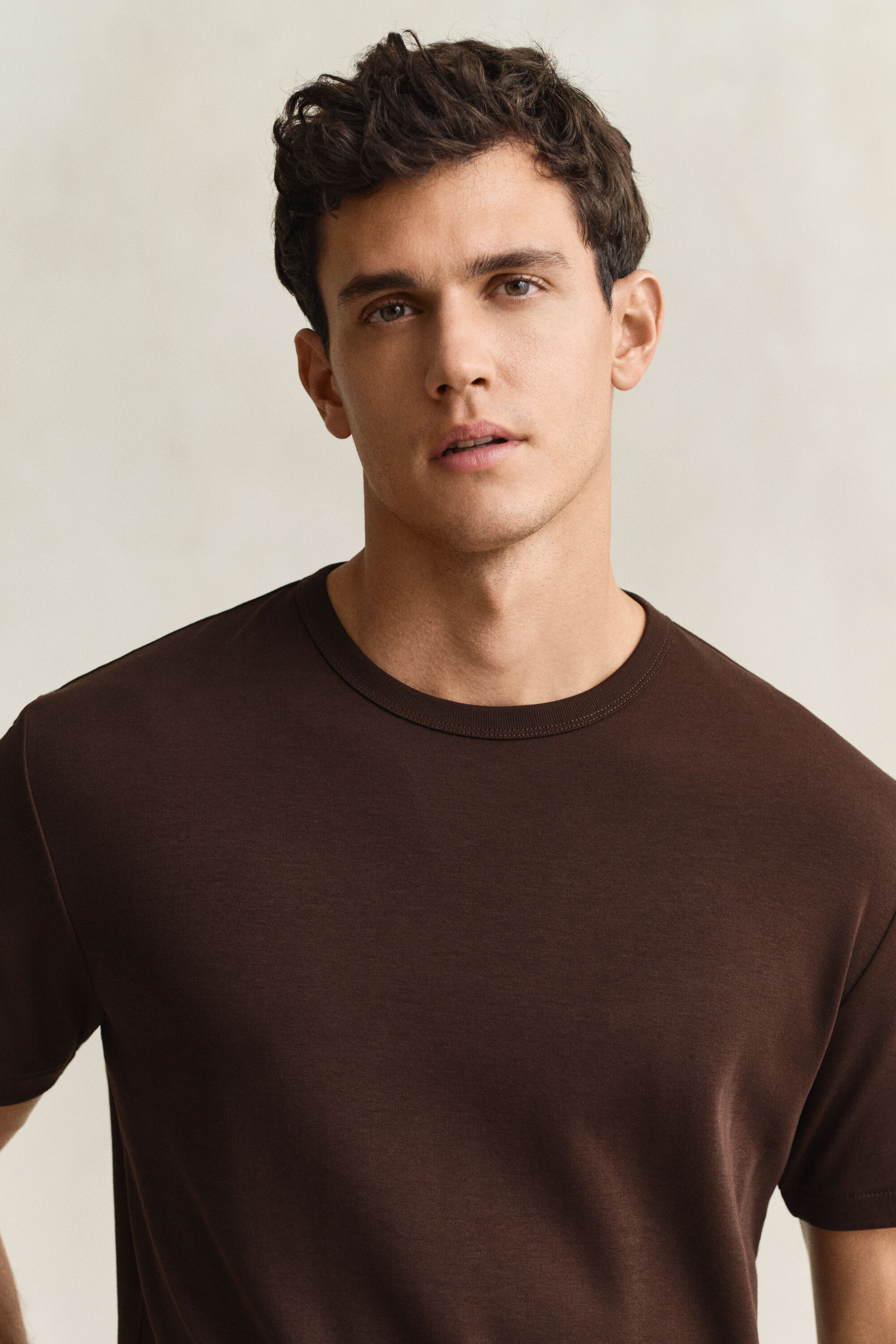 T-shirt en coton interlock