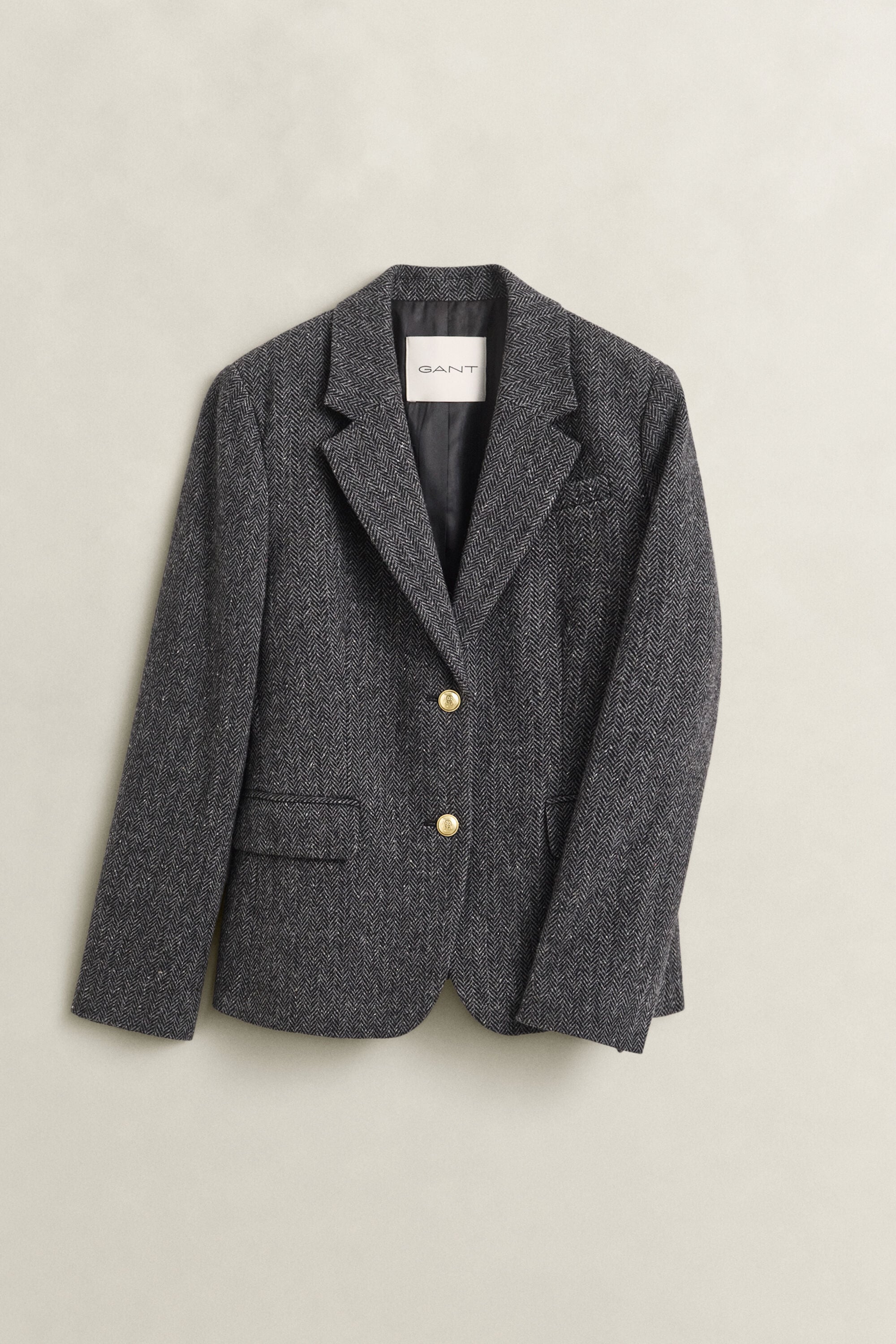 Veste blazer à chevrons