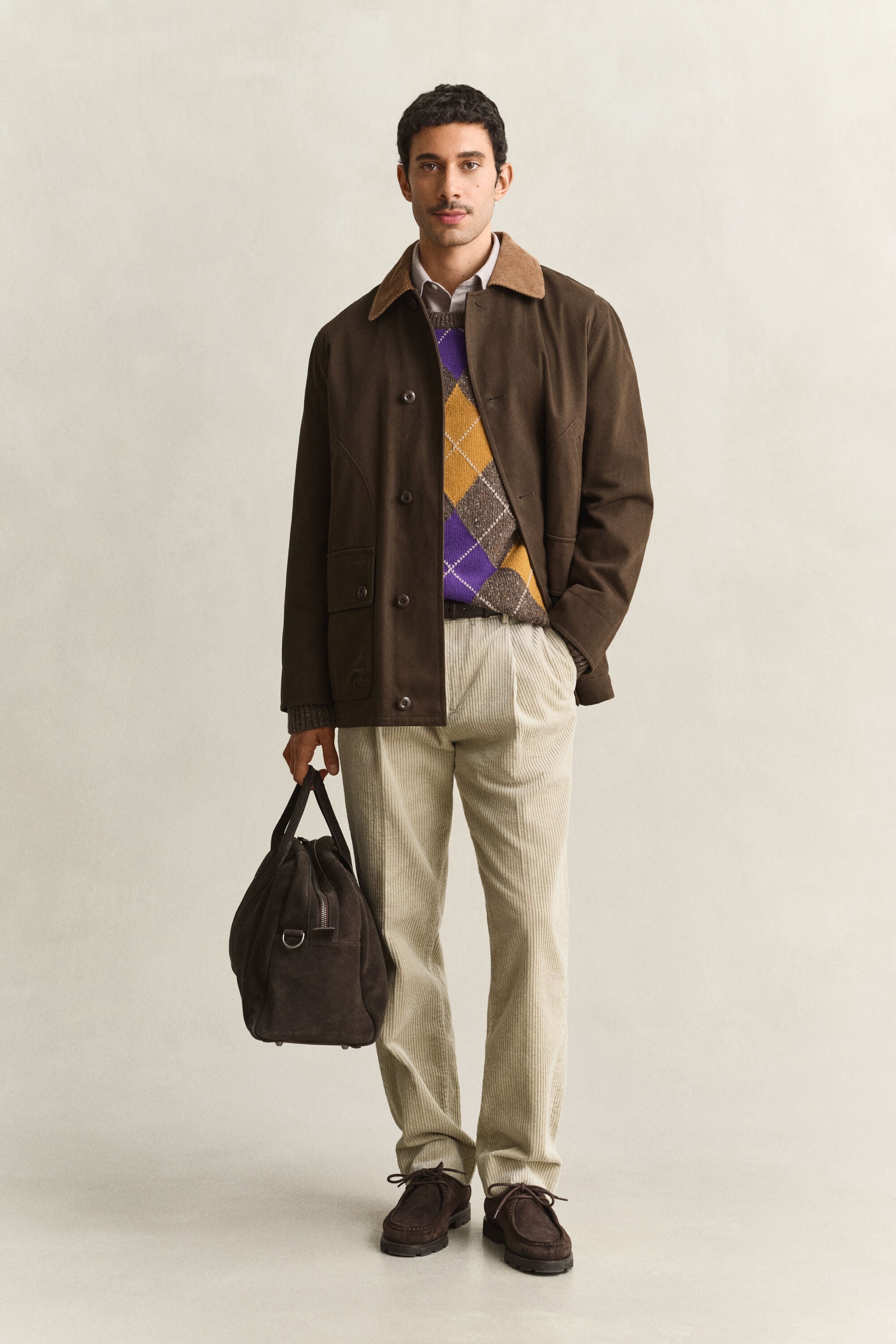 Veste Decker en moleskine
