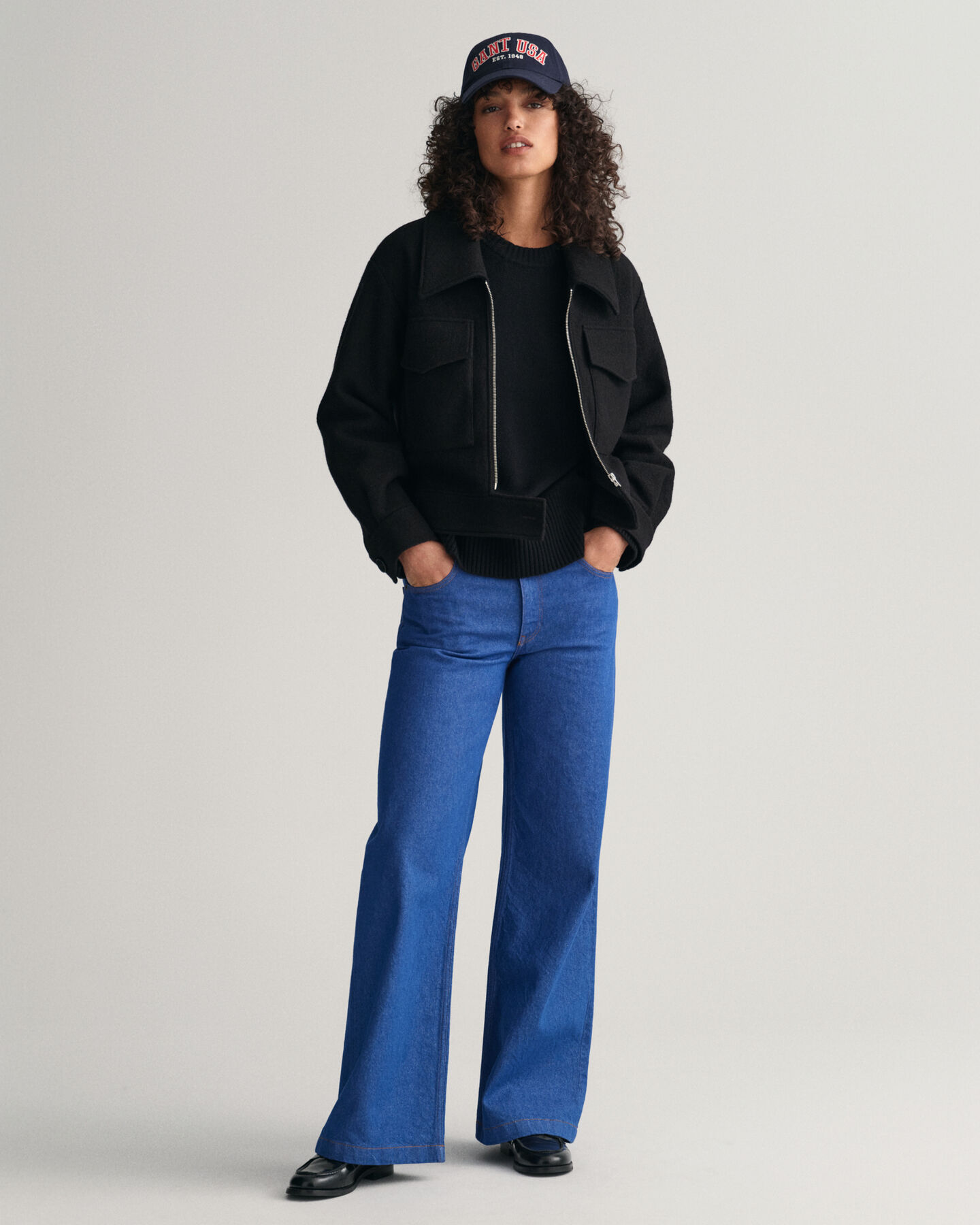 Veste zipp&eacute;e Boucl&eacute;