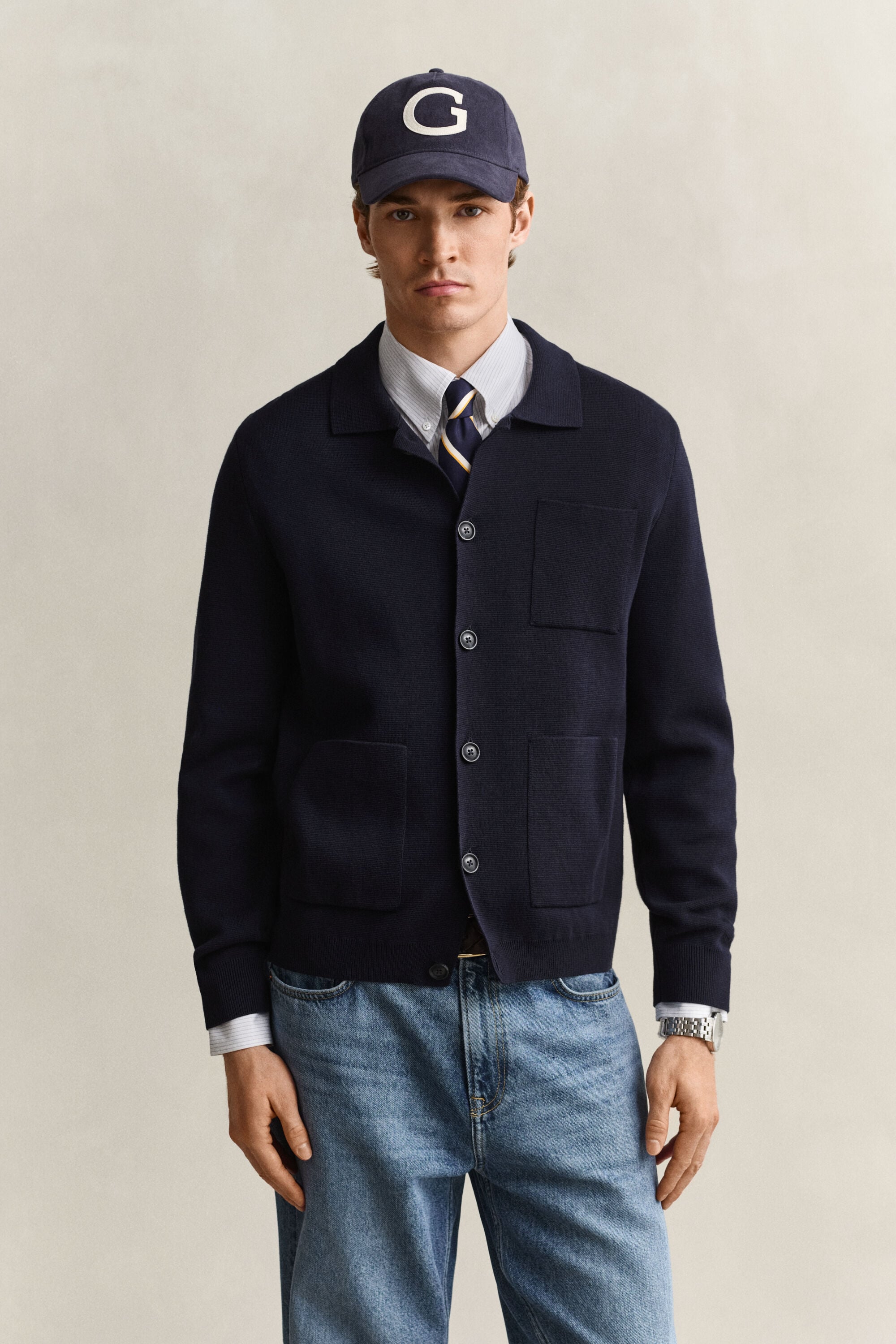 Cardigan en maille milano