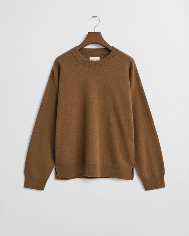 Pull col rond en laine d'agneau ultrafine