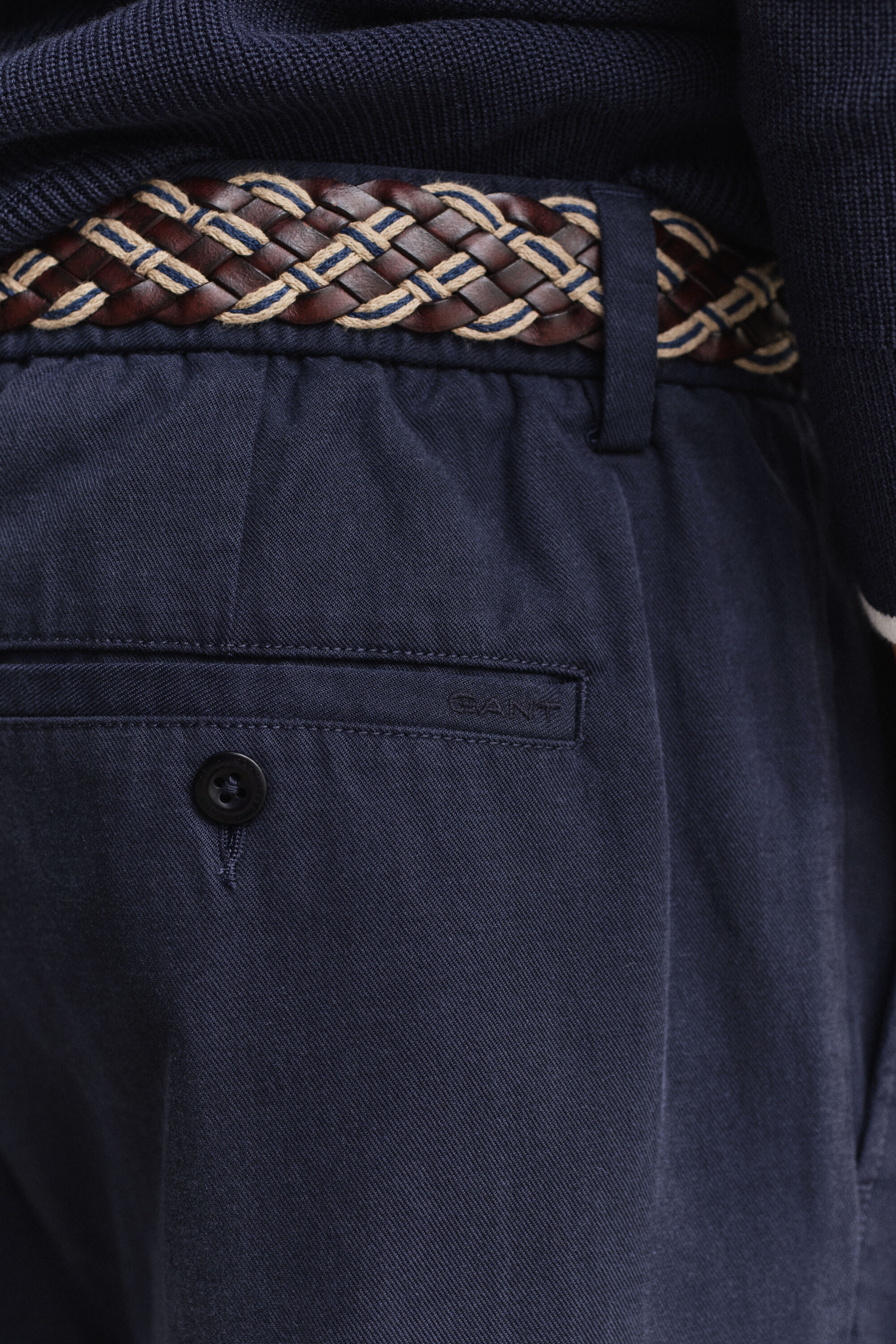 Pantalon en lyocell mélangé