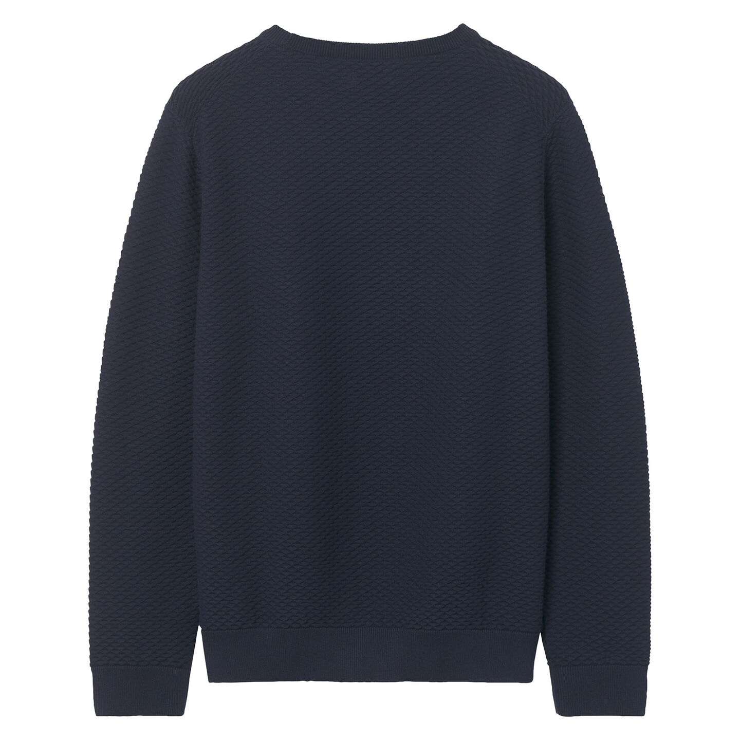 Pull ras du cou avec motif Triangle Texture