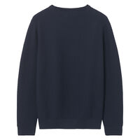 Pull ras du cou avec motif Triangle Texture