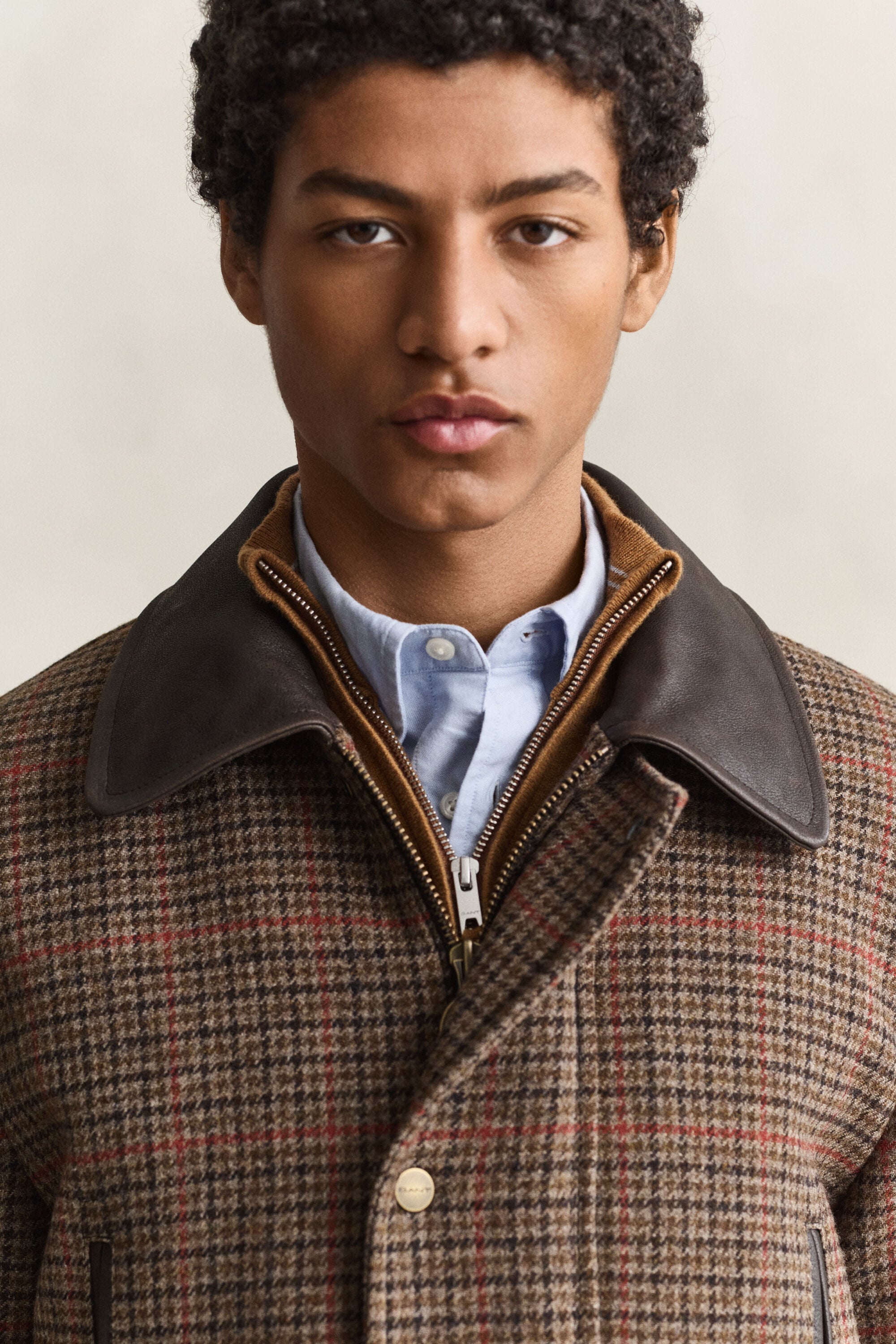 Veste Decker en tweed anglais