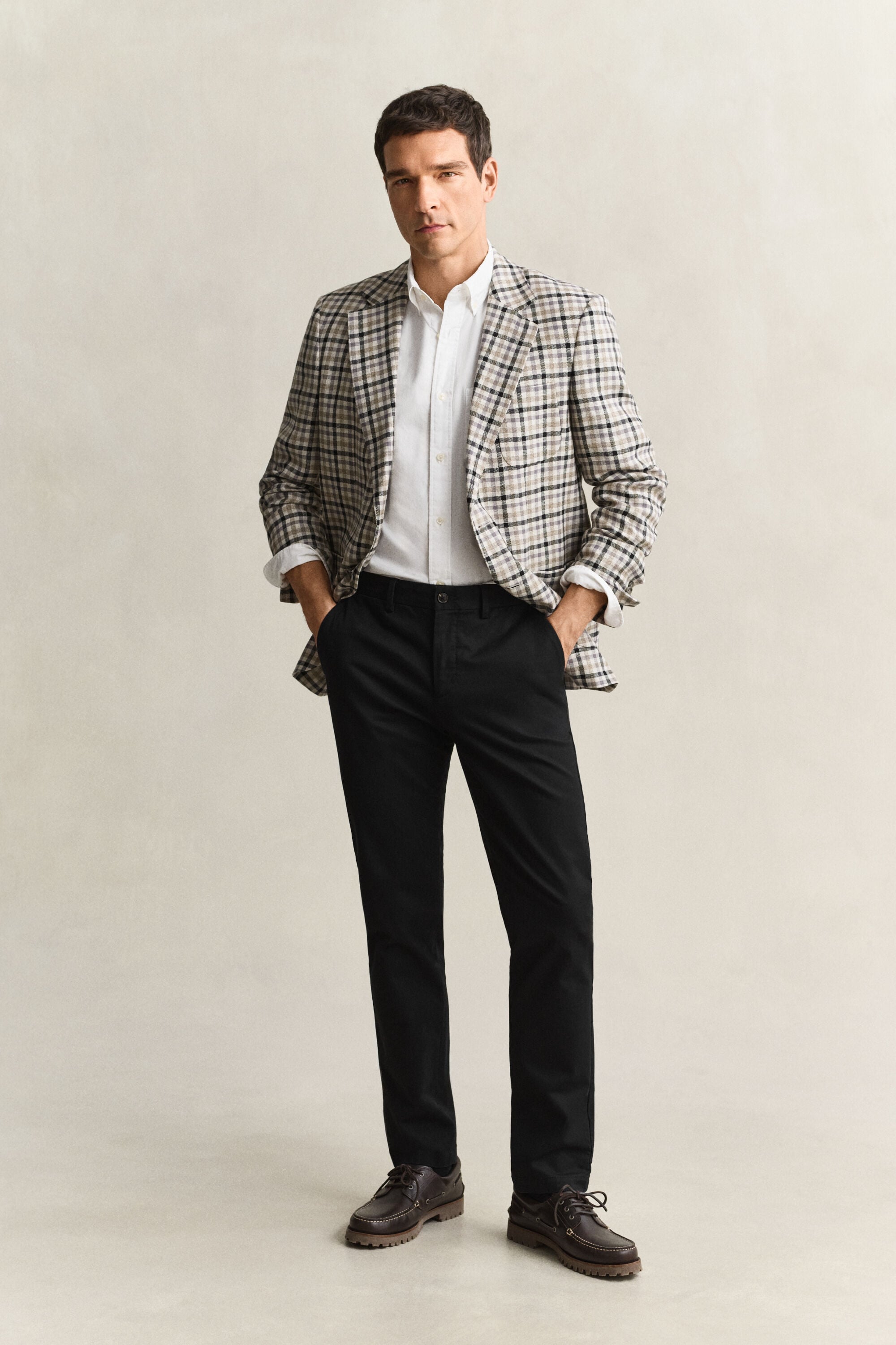 Pantalon chino slim élégant