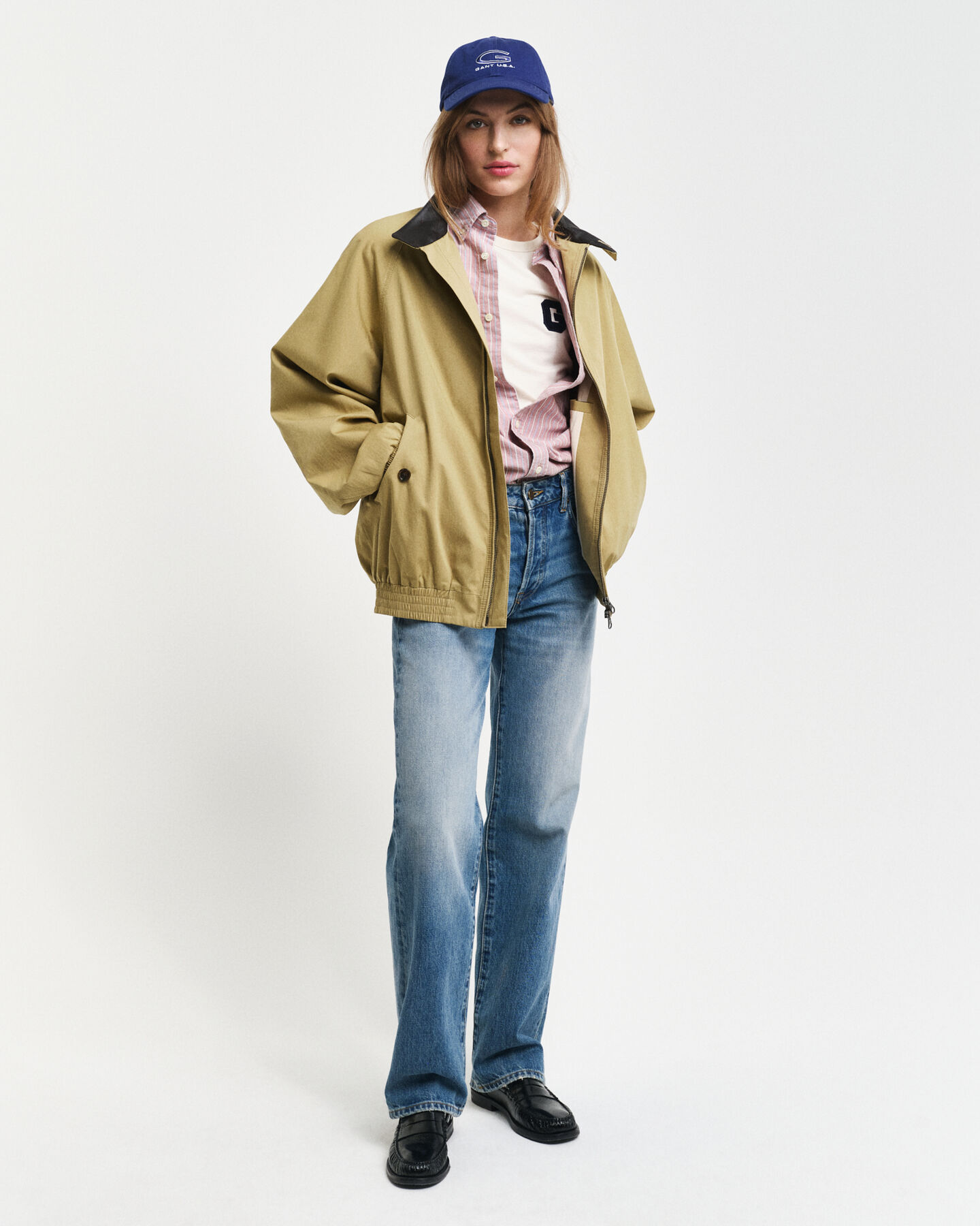 Veste en coton Harrington