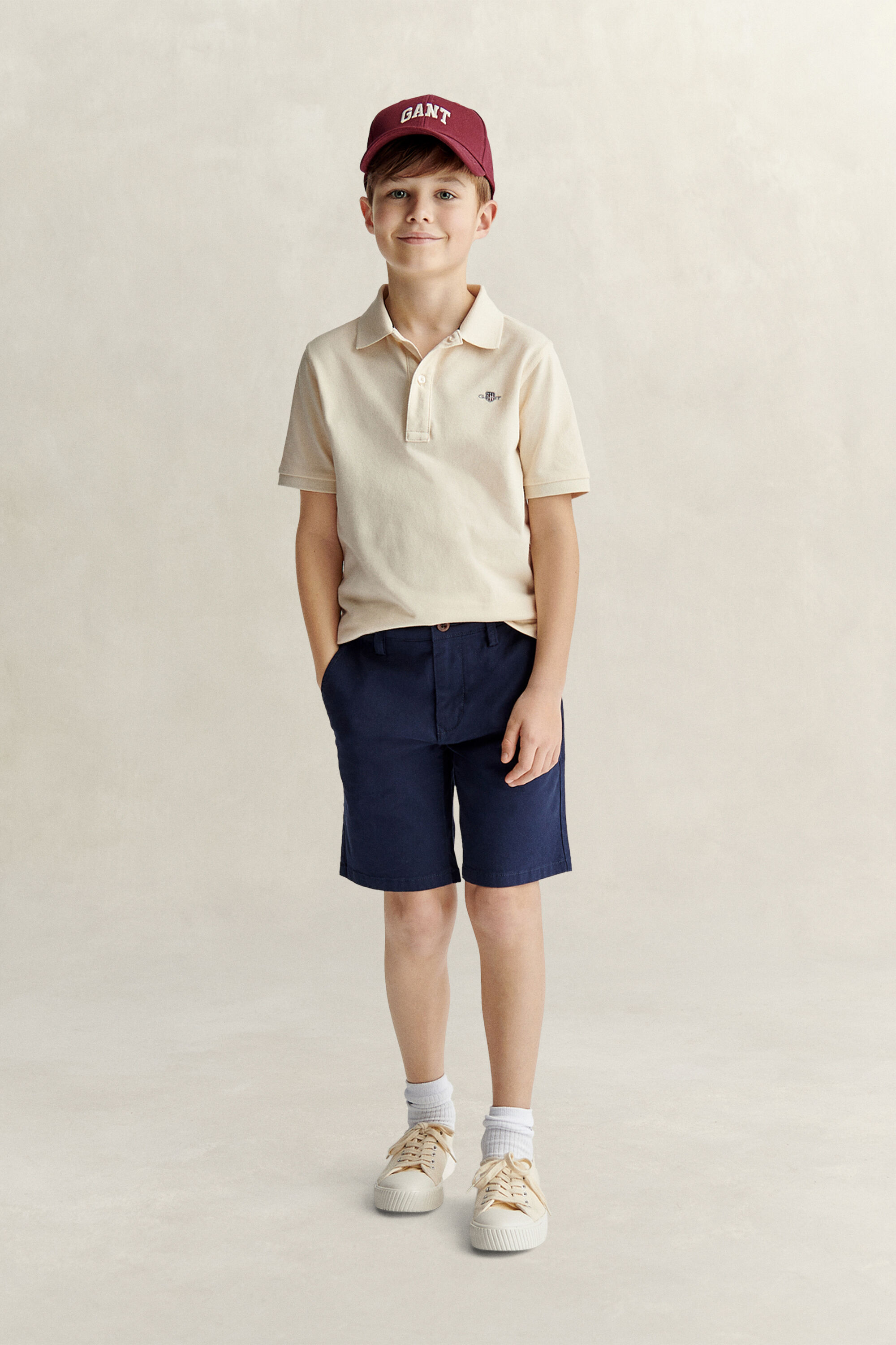 Polo avec écusson Ado
