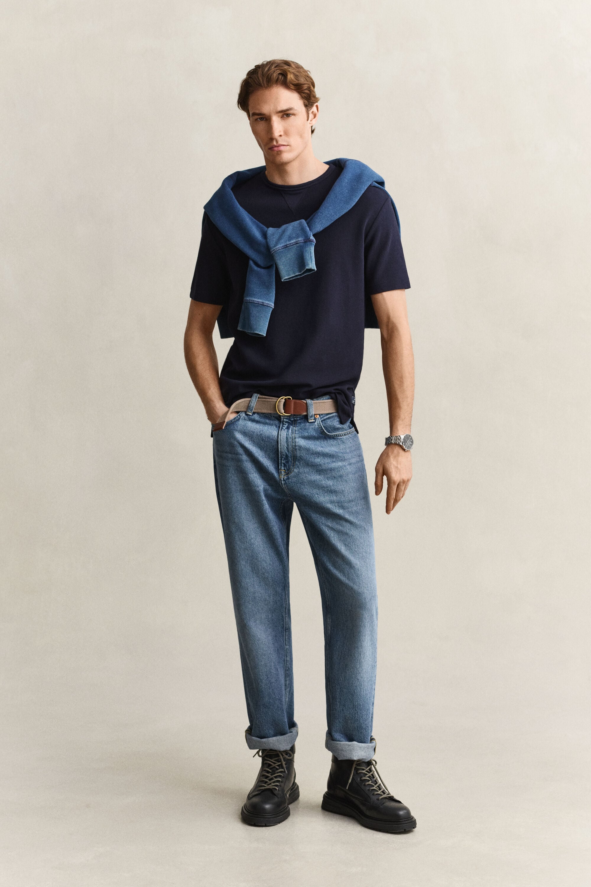 T-shirt texturé