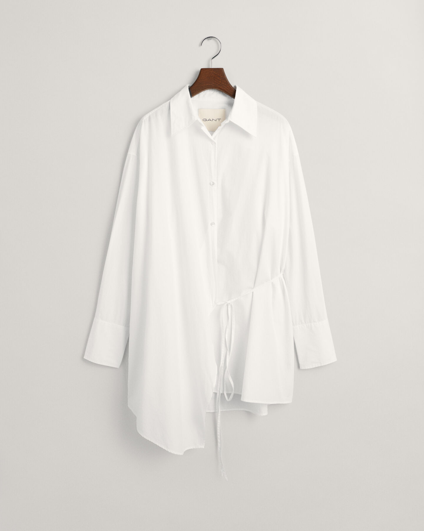 Chemise ultra-ample à fermeture croisée