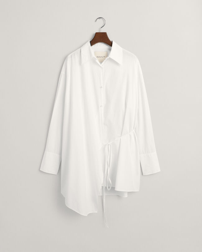 Chemise ultra-ample à fermeture croisée