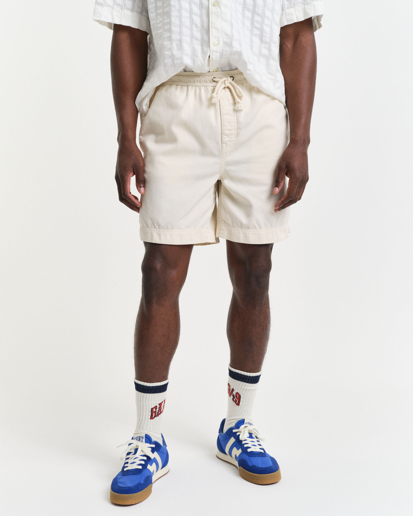 Short coupe regular avec cordon de serrage Sunfaded