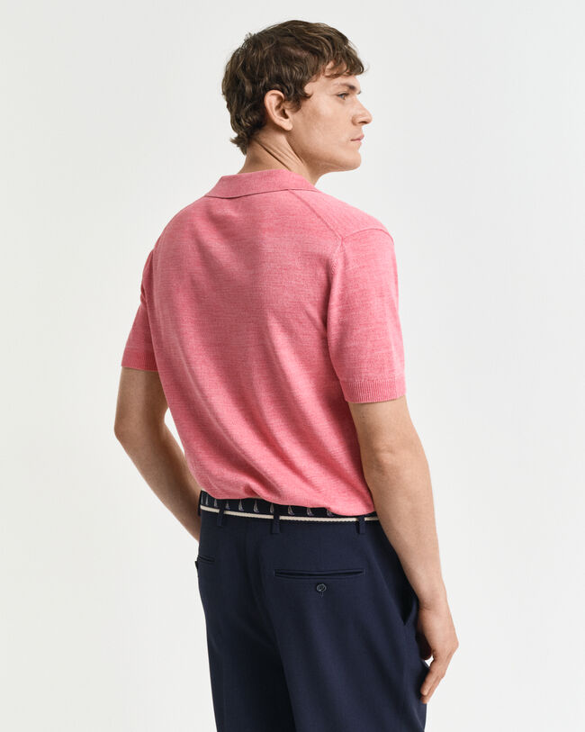 Pull façon polo à manches courtes Sunfaded