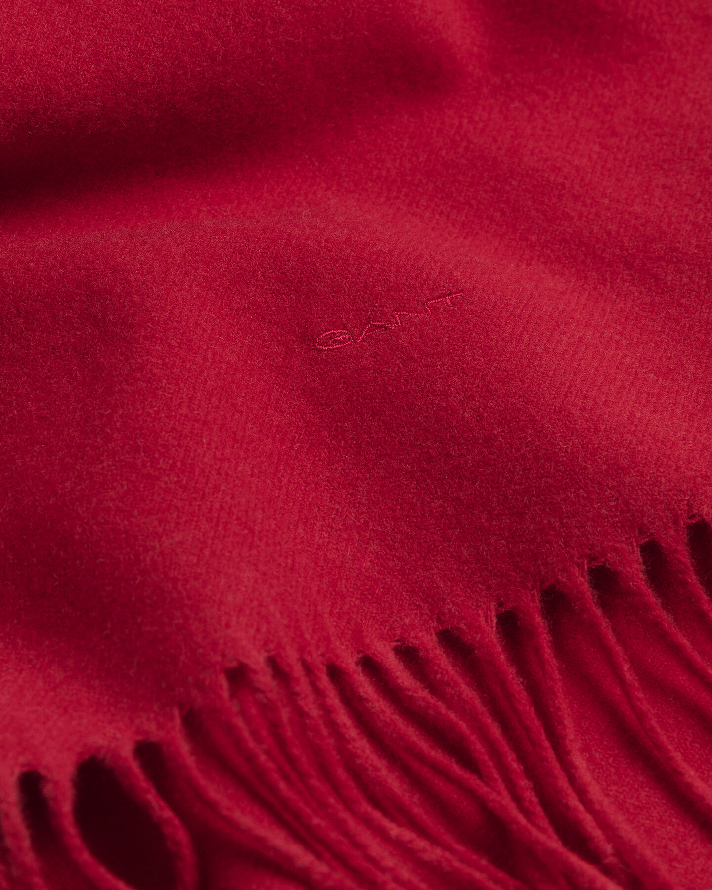 Écharpe en laine unie