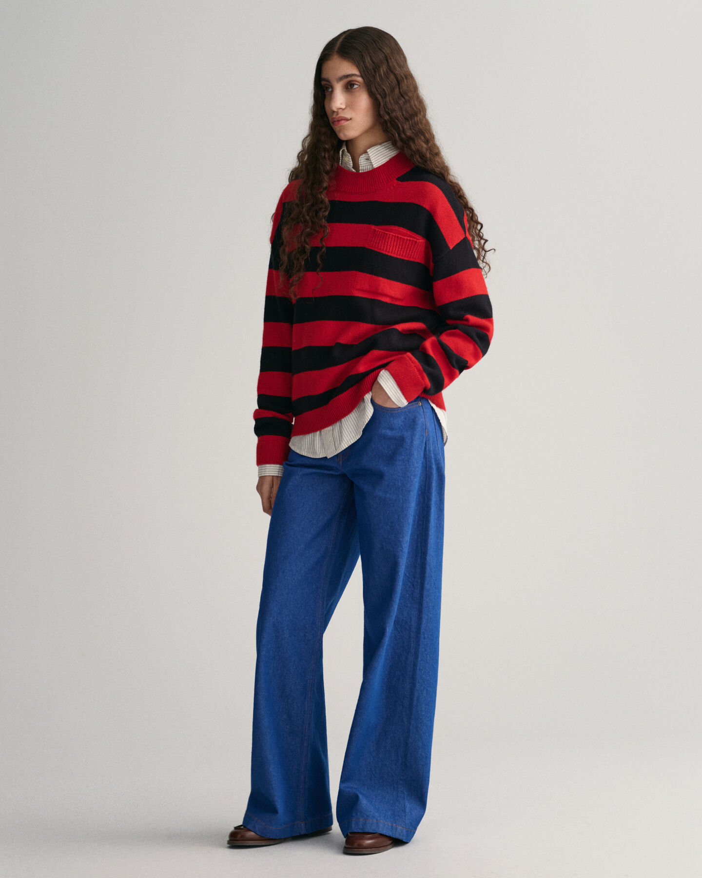 Pull ras du cou Barstripe