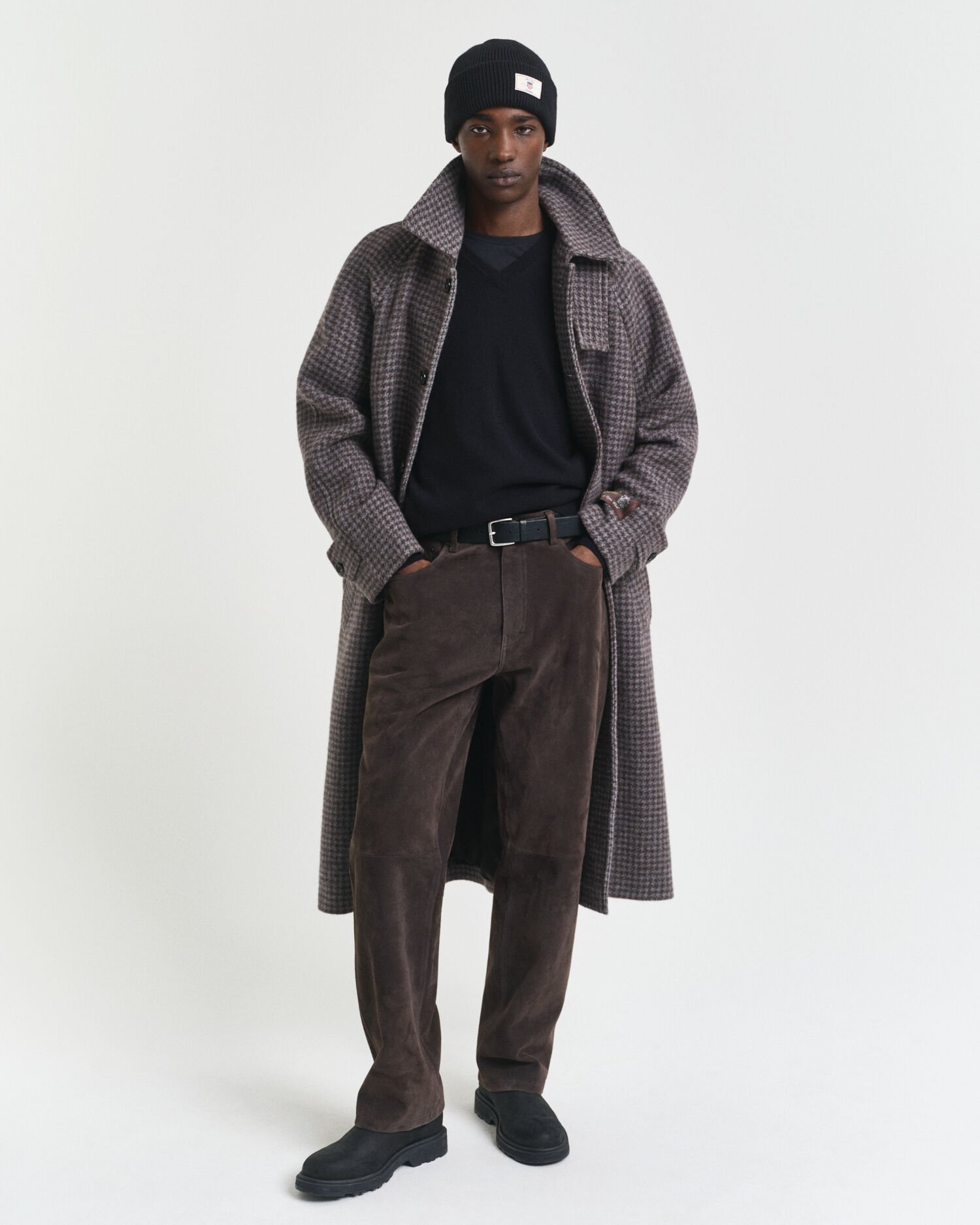 Pull col V en laine d'agneau ultrafine