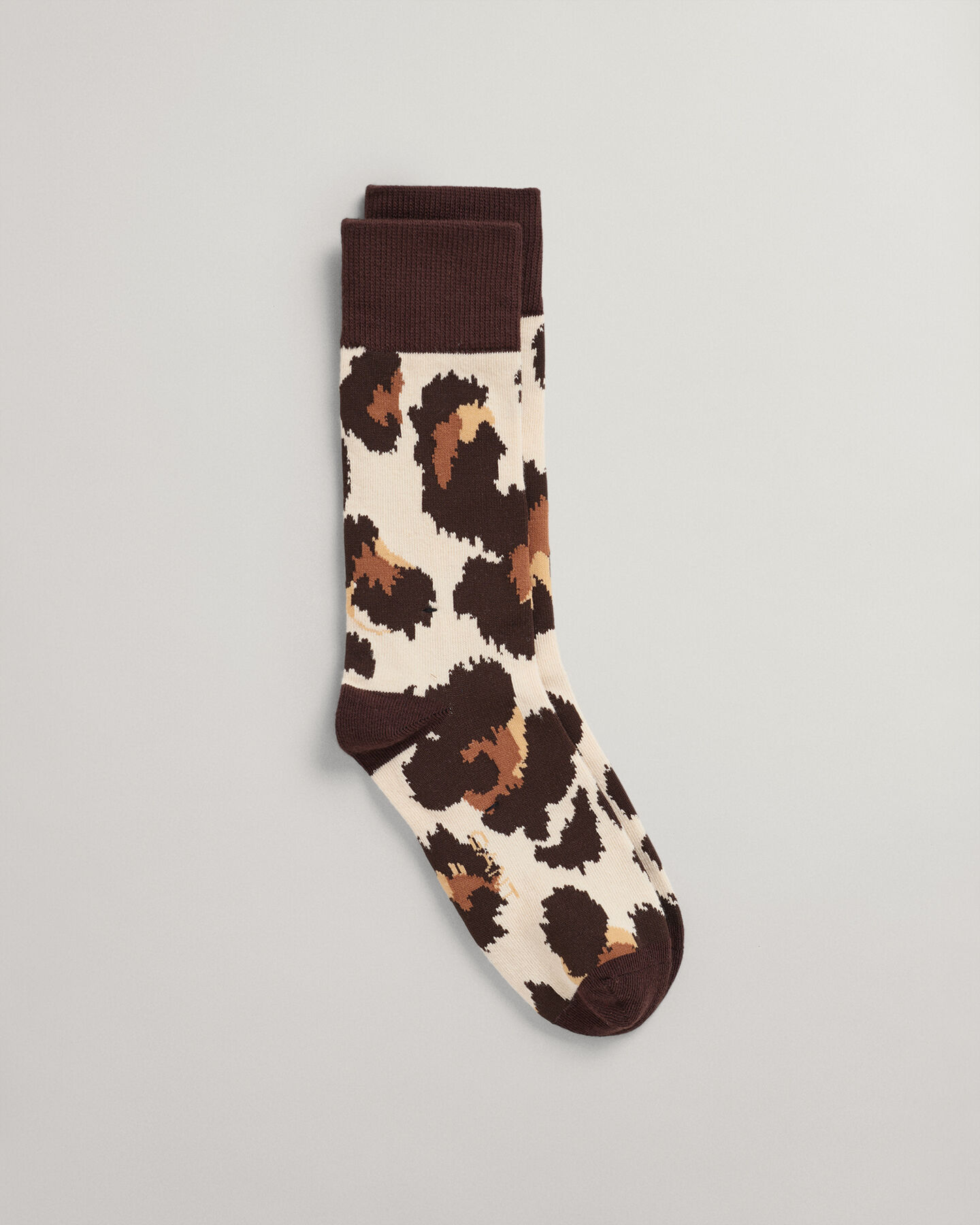 Chaussettes à motif léopard