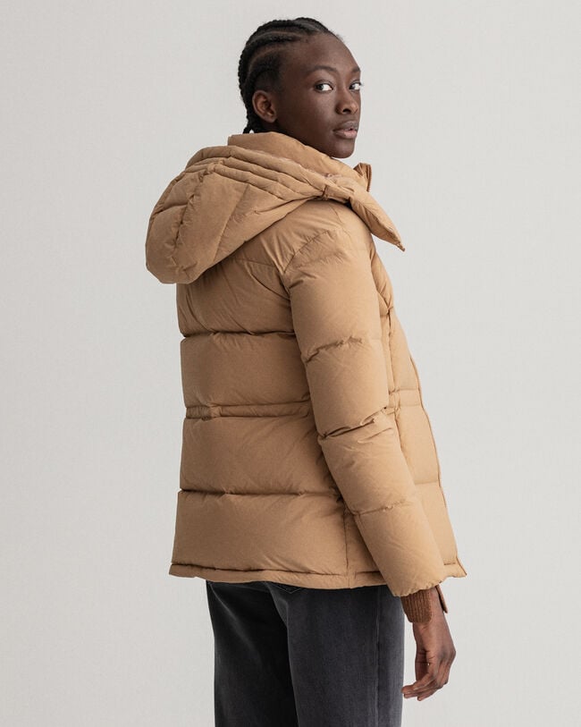 Doudoune mi-longue en duvet