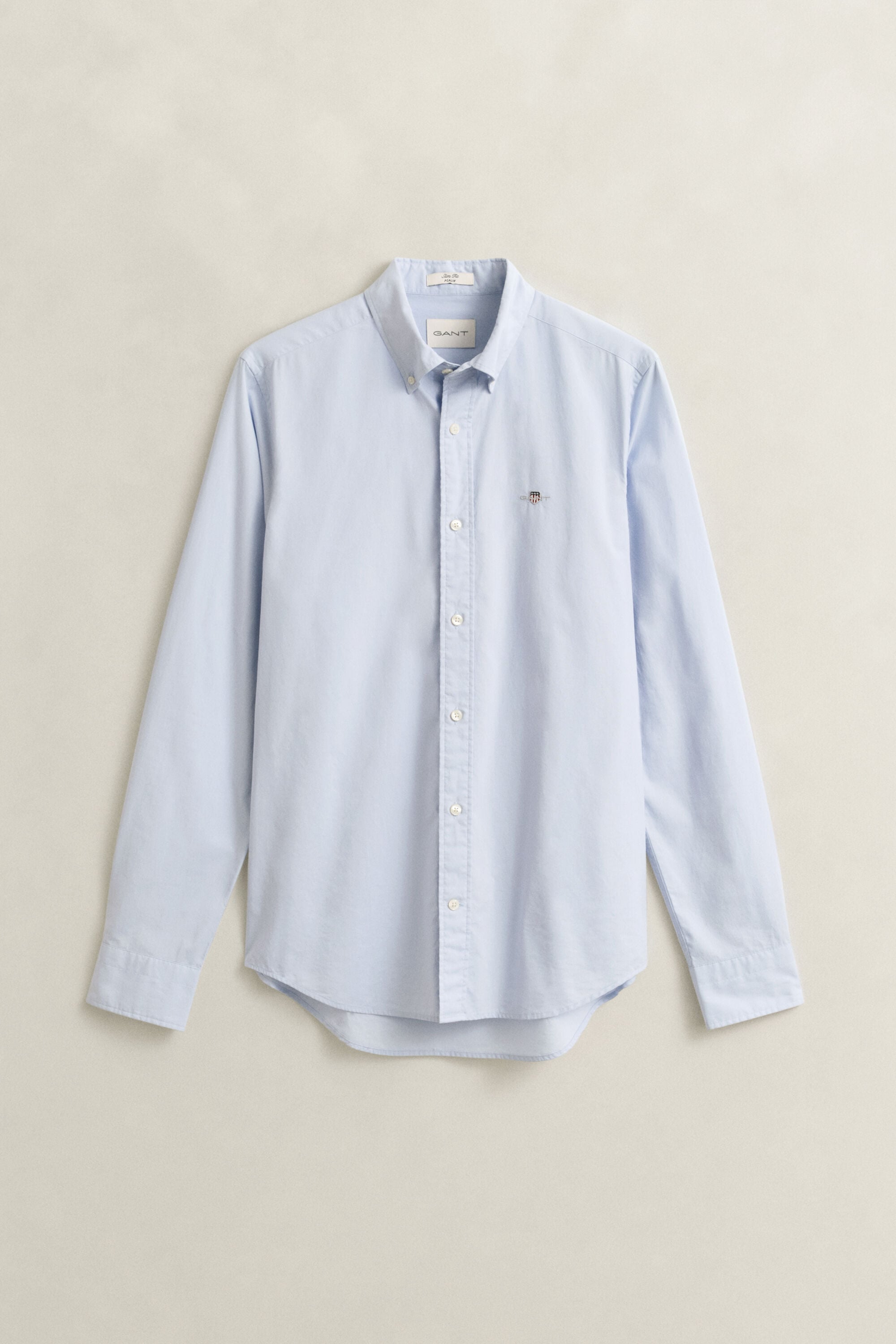 Chemise slim classique en popeline