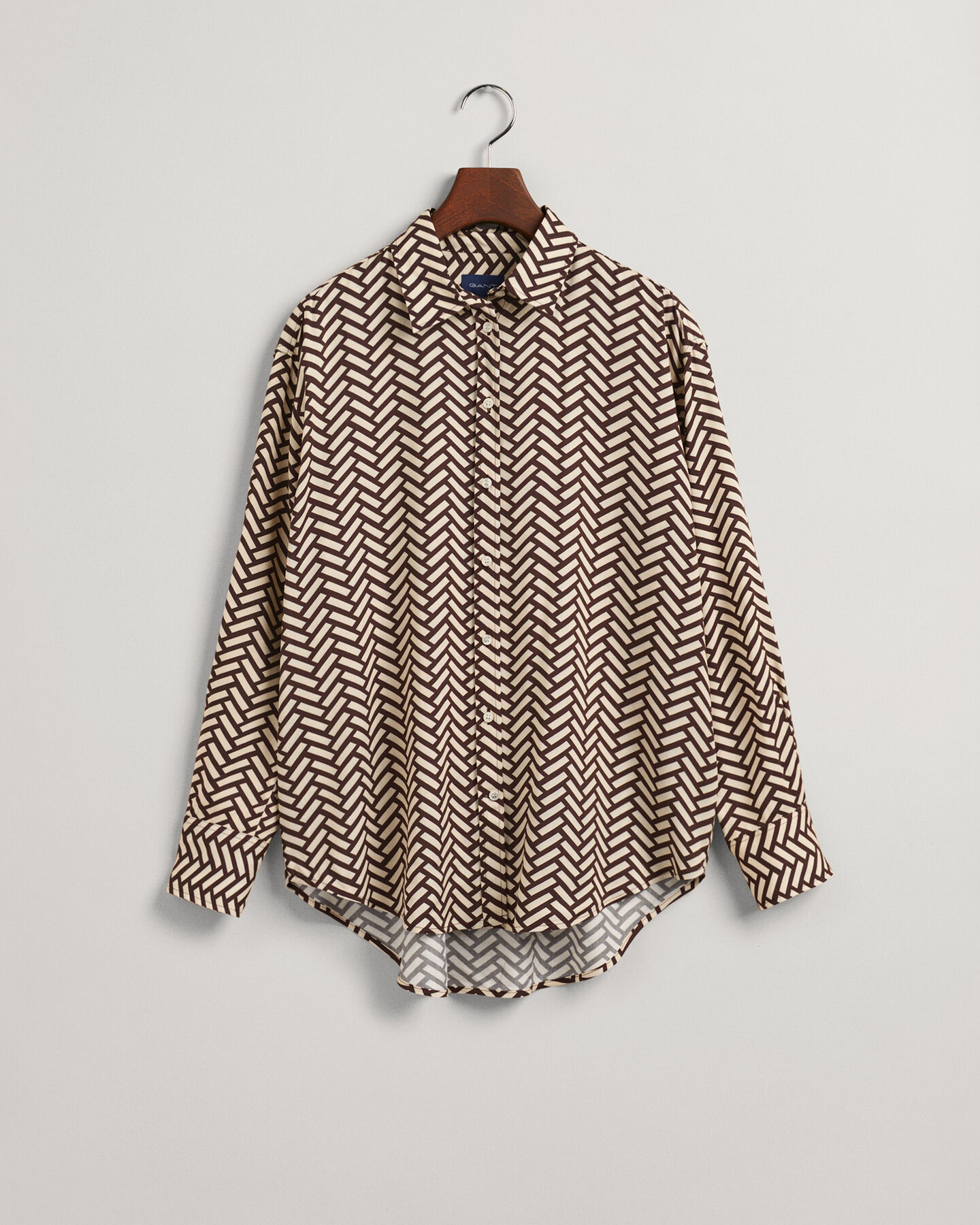 Chemise relaxed fit Geometric