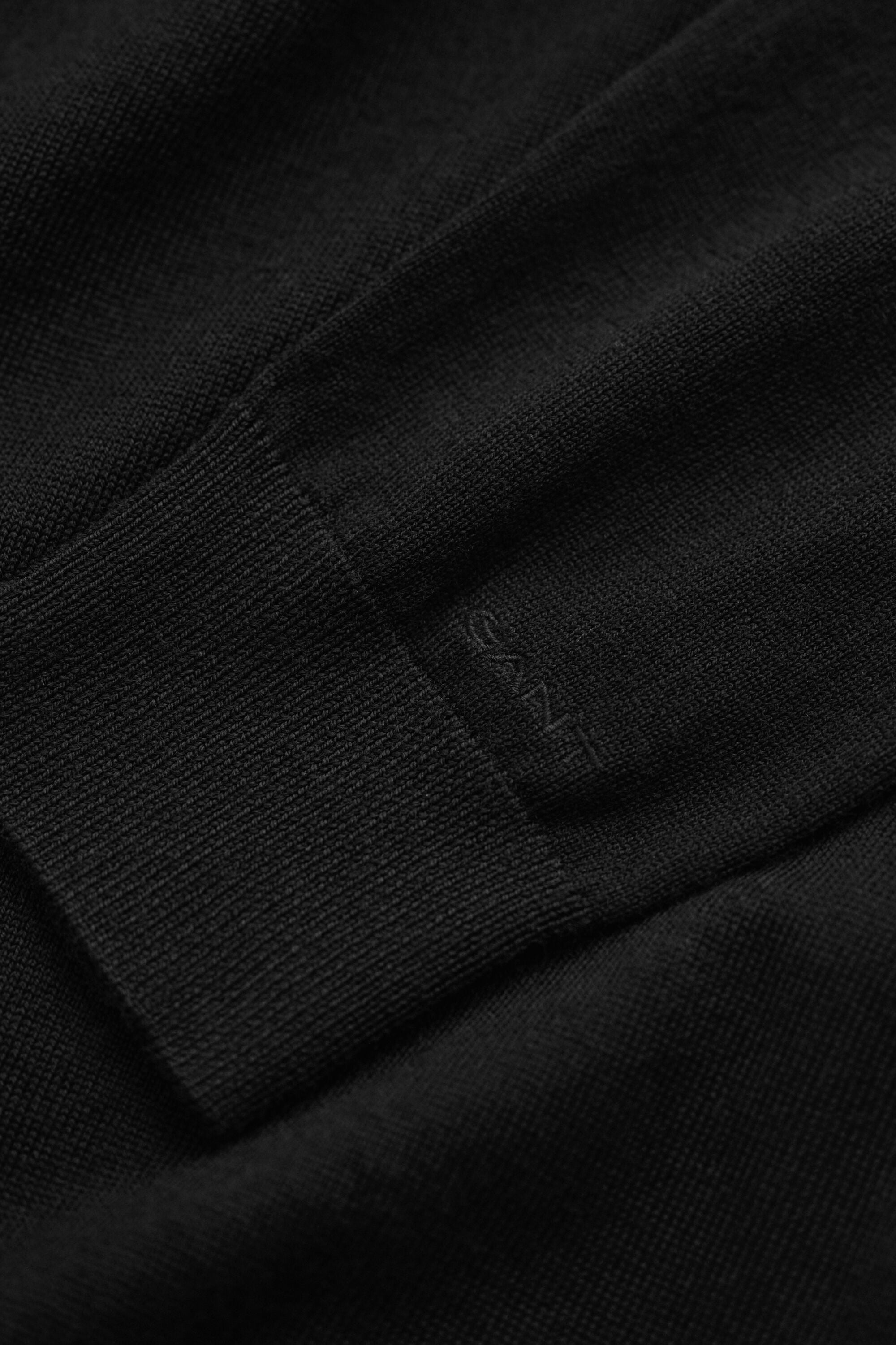 Pull col rond en laine mérinos extrafine