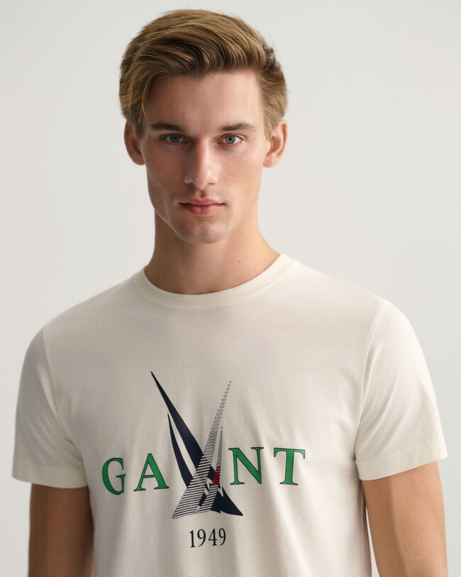 T-shirt à imprimé Sail