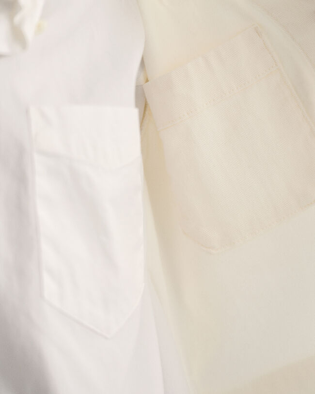 Veste-chemise en sergé