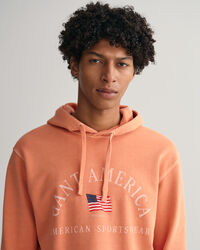 Sweat &agrave; capuche Sunfaded GANT USA