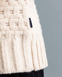 Pull col roulé Chunky Texture