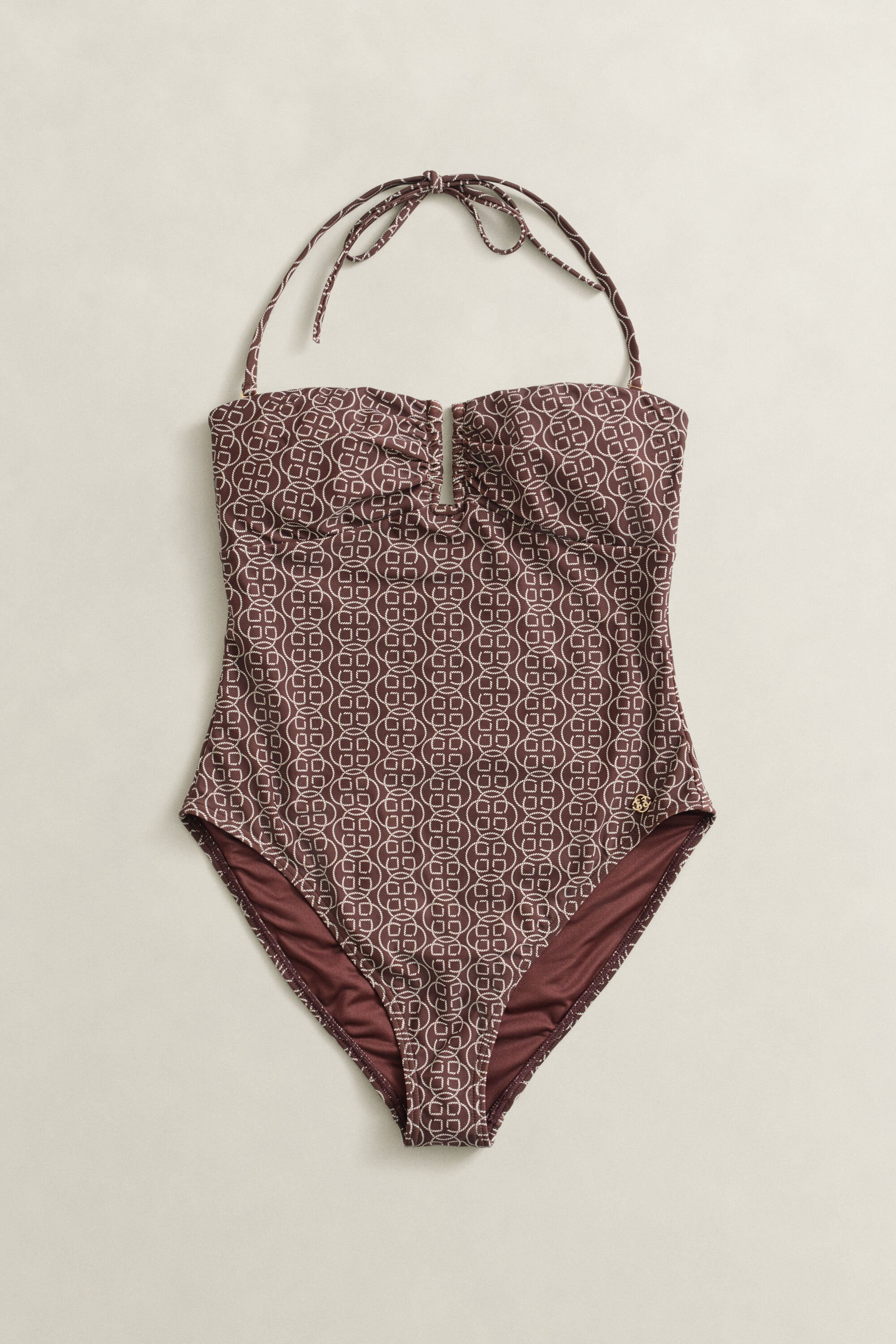 Maillot de bain imprimé à coques