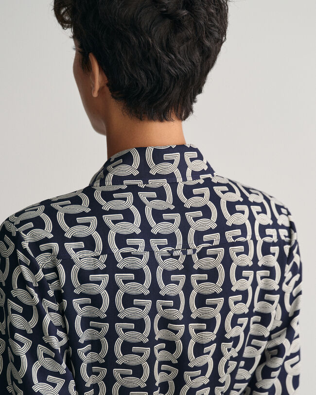 Robe-chemise G Patterned