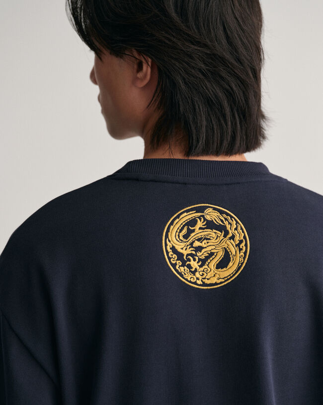 Sweat-shirt ras du cou Dragon Crest