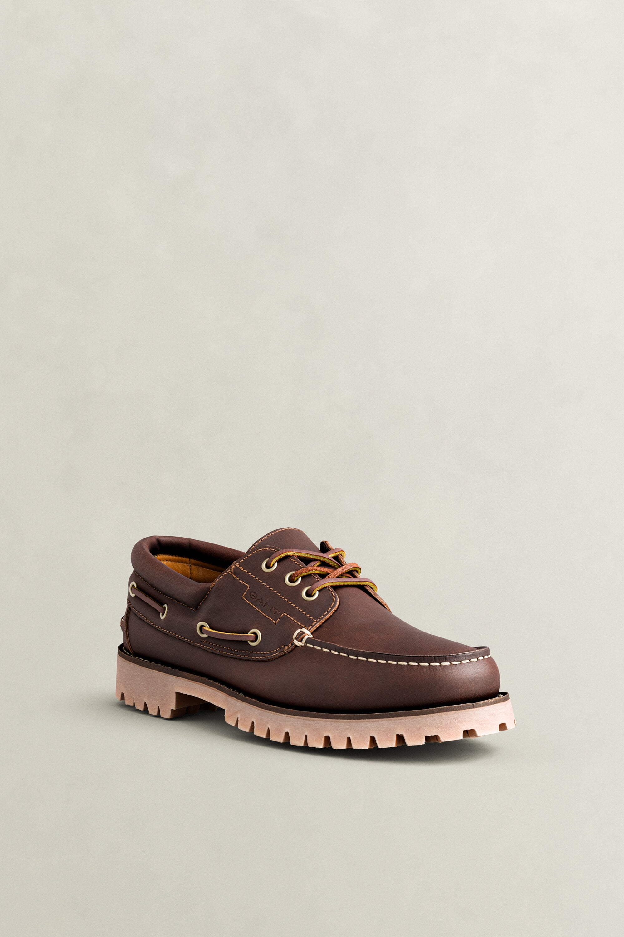 Chaussures bateau en cuir Tratton