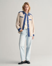 Pull ras du cou en maille fine