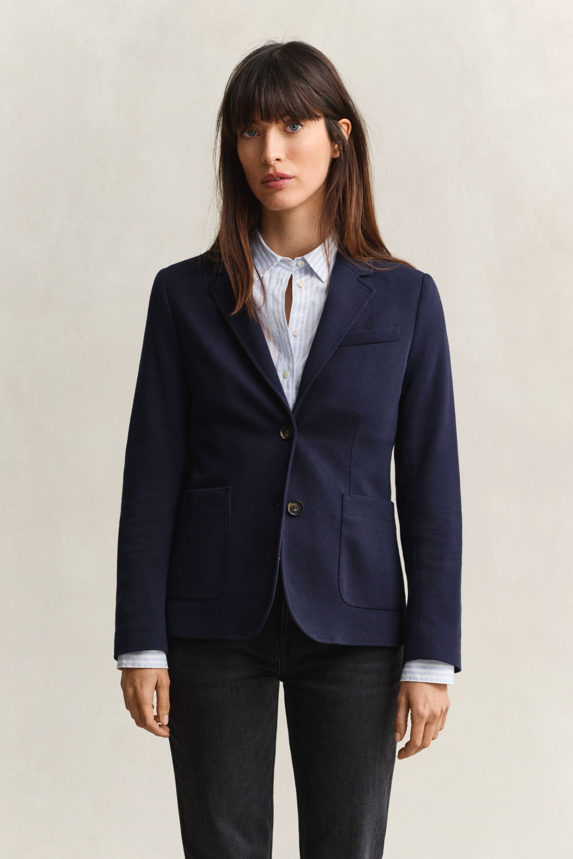 Veste blazer en piqué