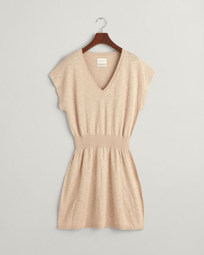 Robe en lin mélangé