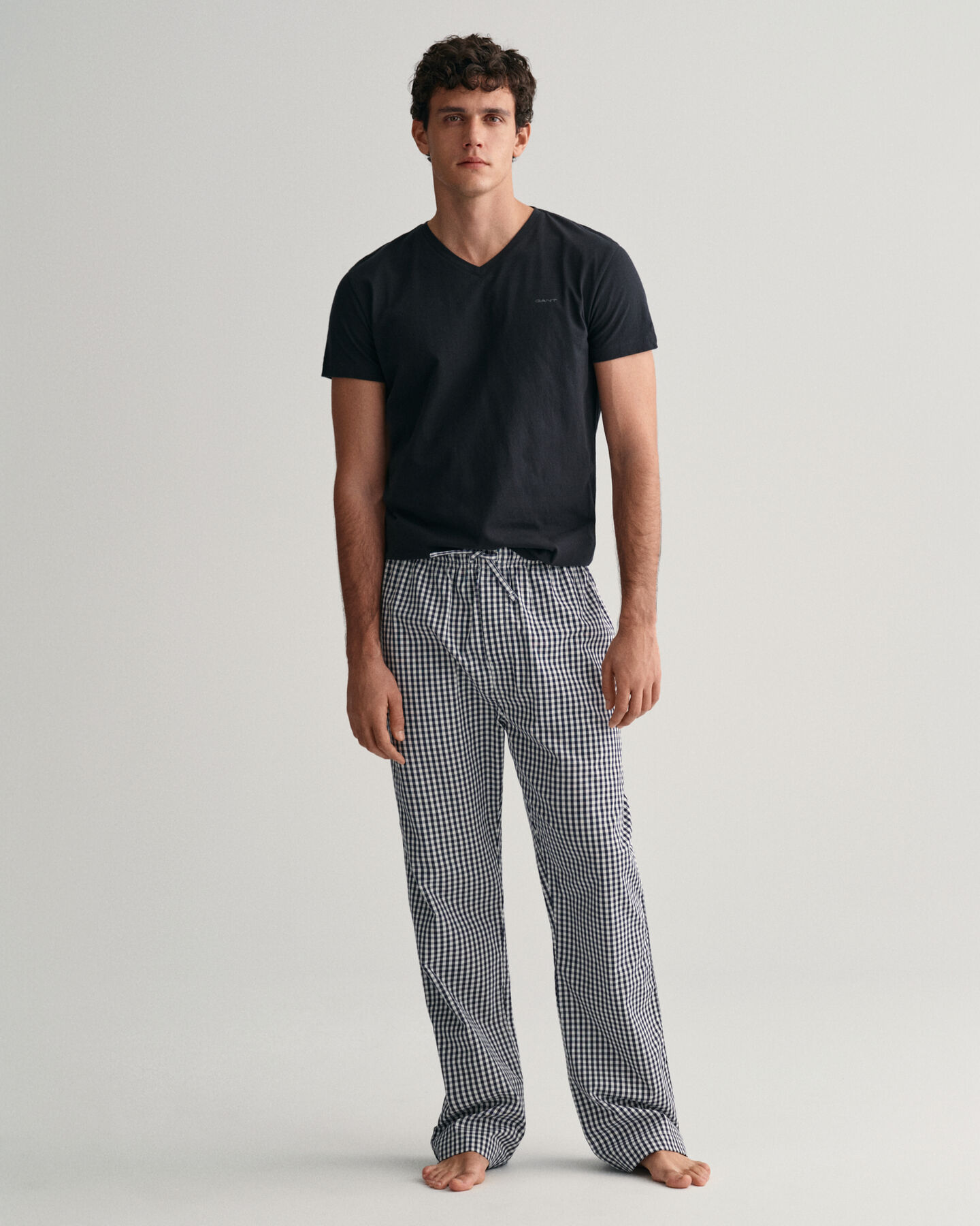 Pantalon de pyjama à carreaux vichy