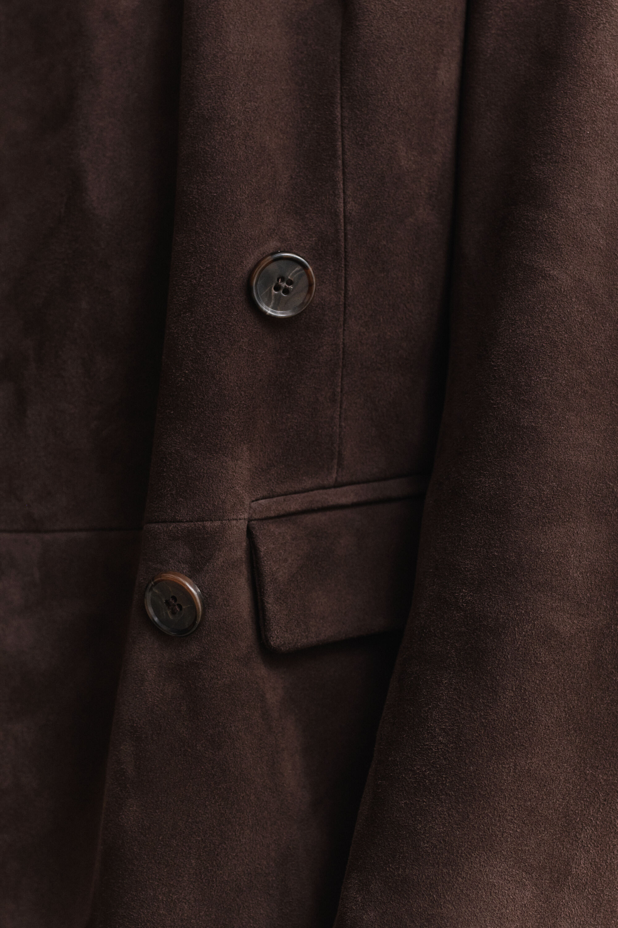 Veste blazer Club en daim