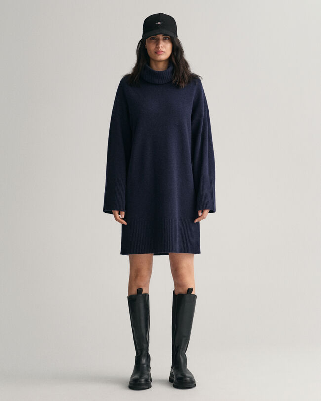 Robe col roul&eacute; Lounge