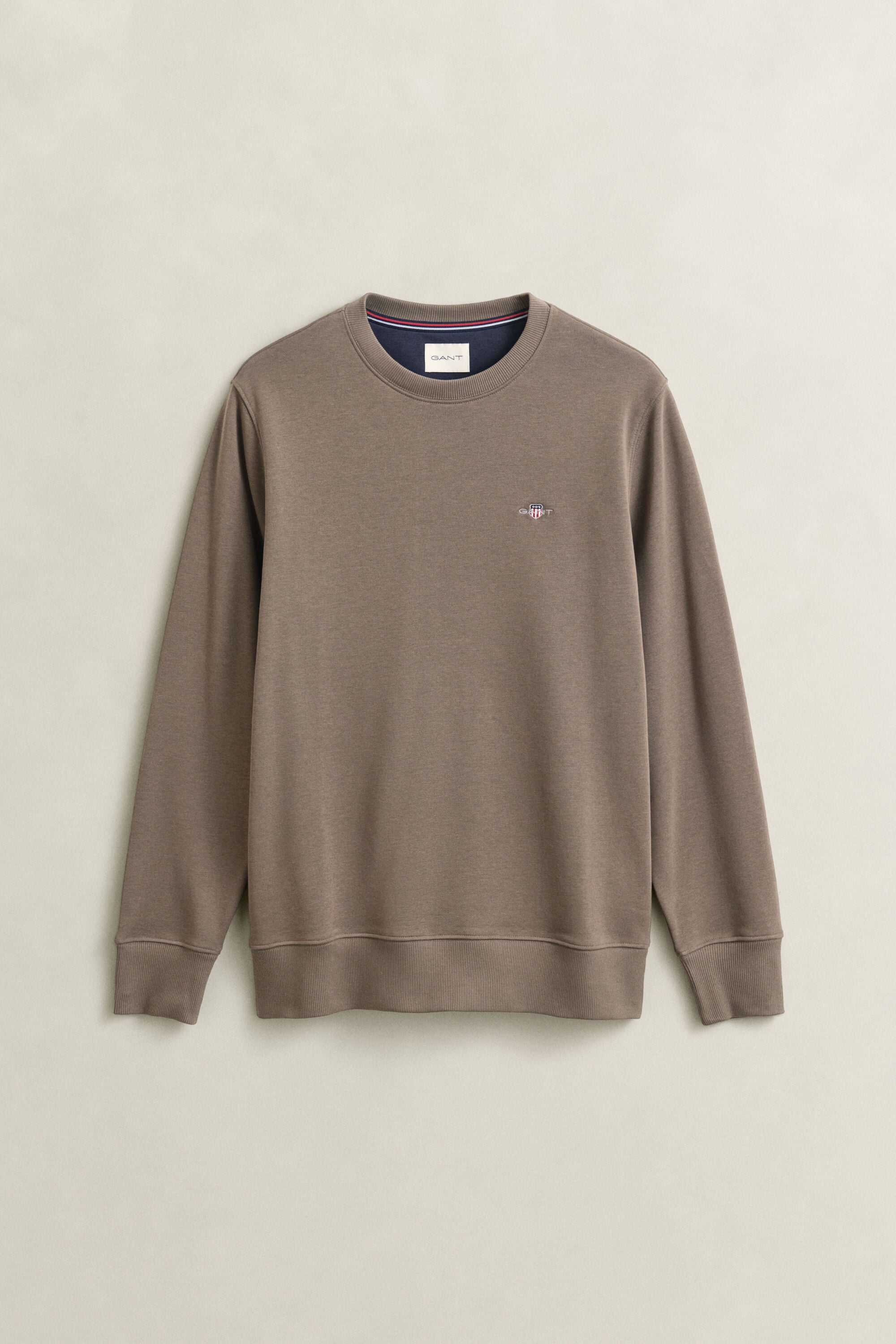 Sweat-shirt col rond avec écusson