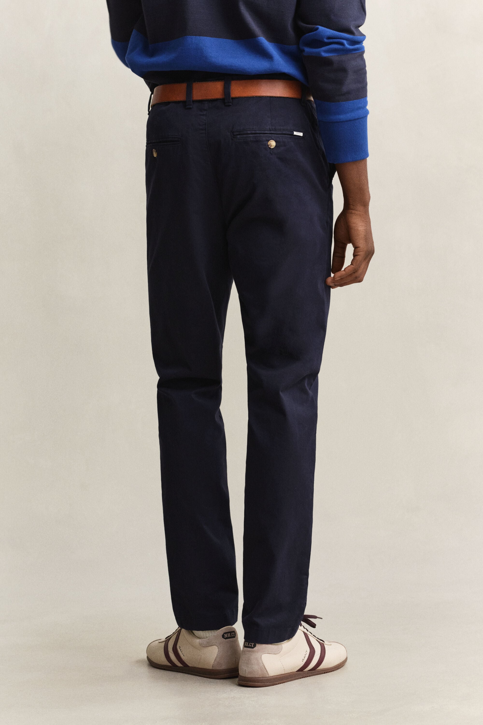 Pantalon chino slim classique