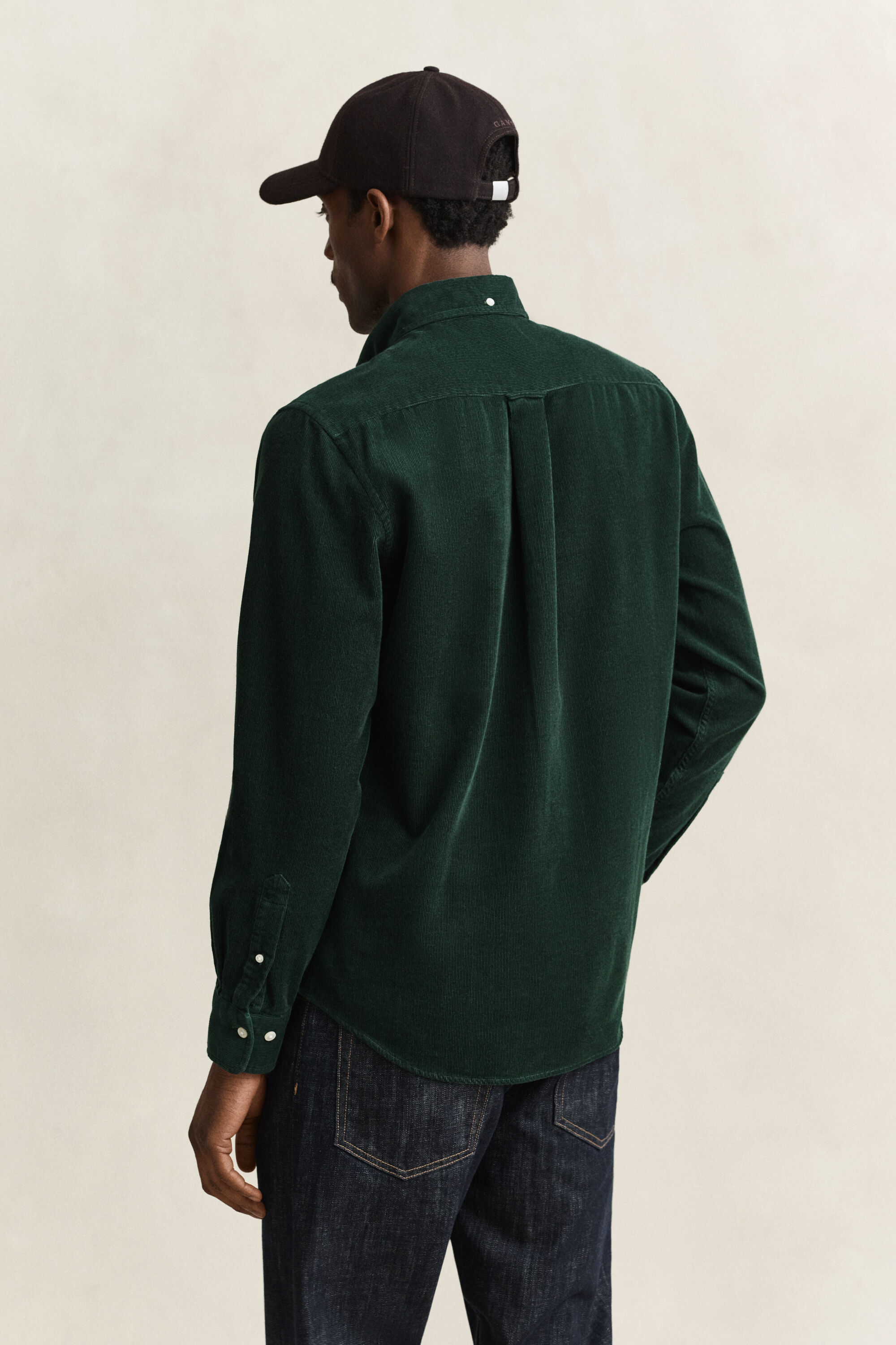 Chemise en velours côtelé