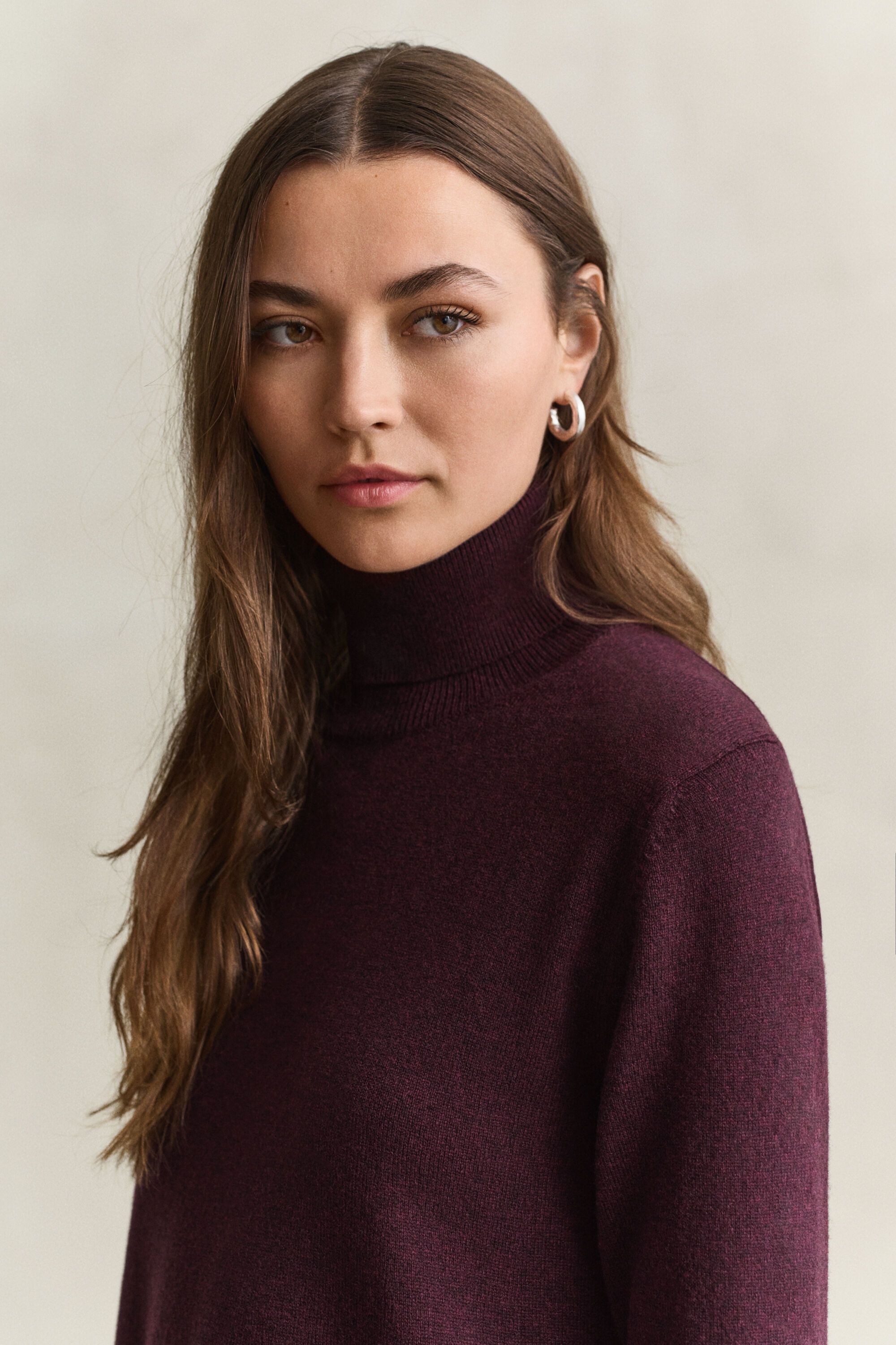 Robe en laine d'agneau ultrafine