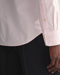 Chemise slim fit en coton Oxford