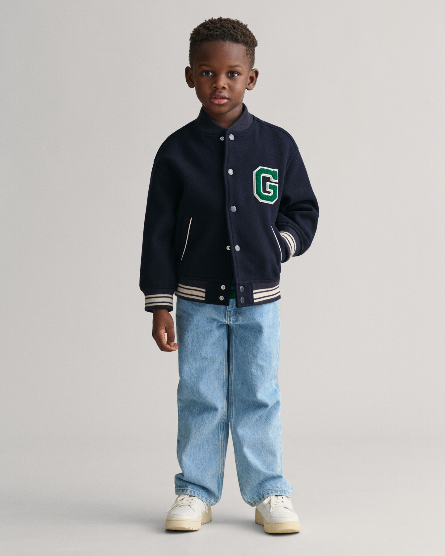Veste Varsity de GANT en laine Kids