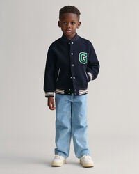 Veste Varsity de GANT en laine Kids