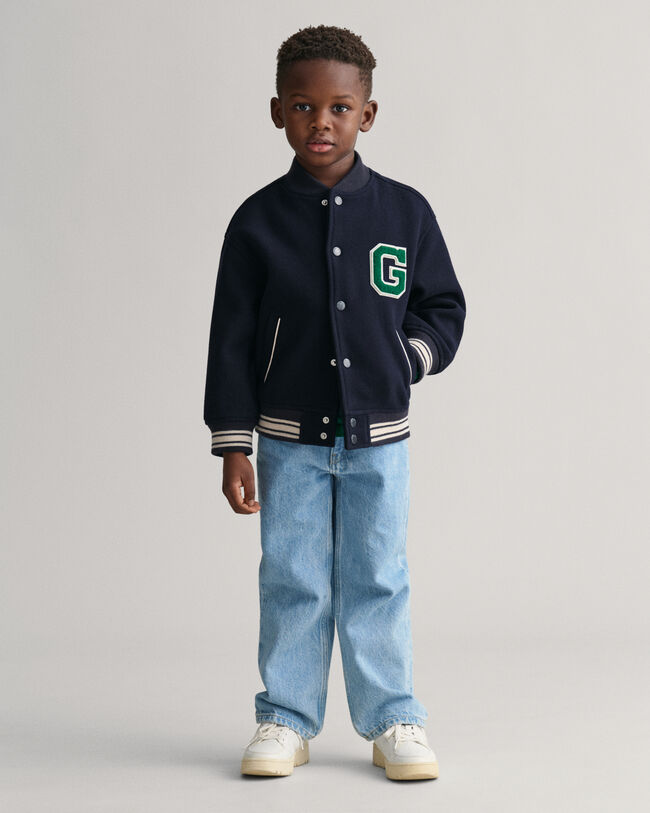 Veste Varsity de GANT en laine Kids