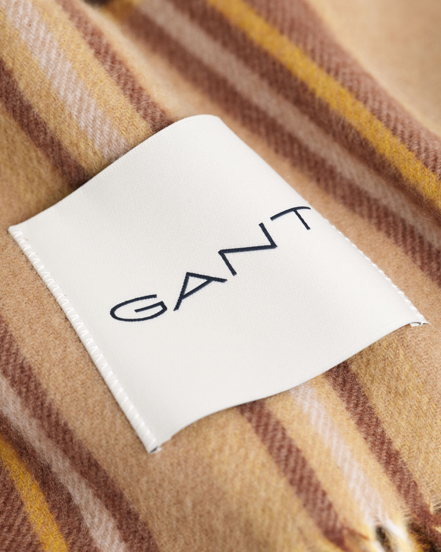 Écharpe en cachemire mélangé à motif écossais